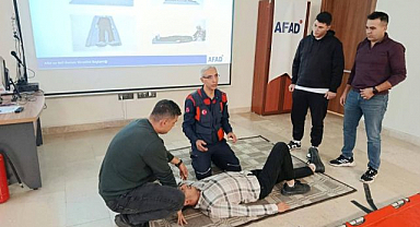 Arama kurtarma ve çadır kurulumu eğitimi
