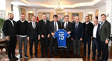 ASKF yönetiminden Vali Baruş’a ziyaret
