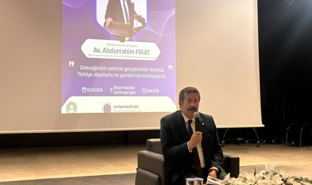 Atatürk Üniversitesi İletişim Fakültesi'nde İlk ders ‘Terörsüz Türkiye’ 