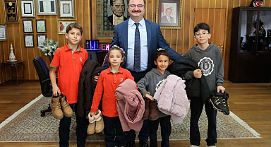 Atatürk Üniversitesi'nden ihtiyaç sahibi çocuklara kış desteği