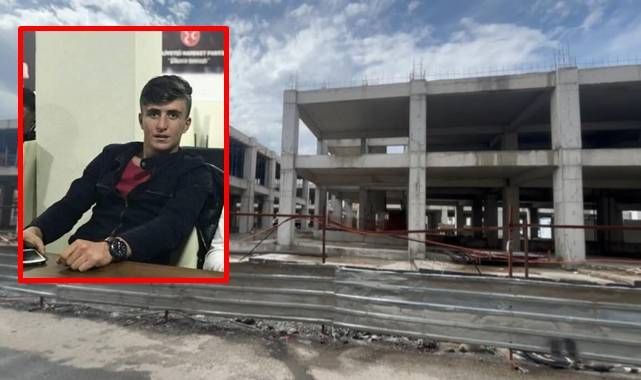 Belediyenin inşaatında acı son: 26 yaşındaki işçi hayatını kaybetti
