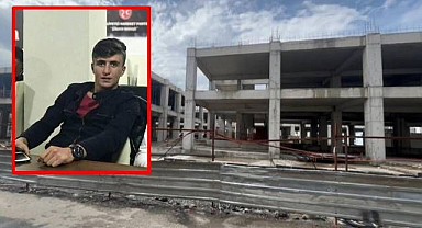Belediyenin inşaatında acı son: 26 yaşındaki işçi hayatını kaybetti
