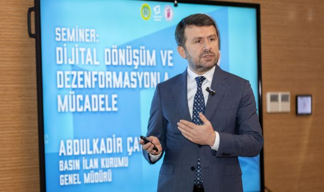 BİK Genel Müdürü Abdulkadir Çay, Üniversite öğrencileriyle buluştu