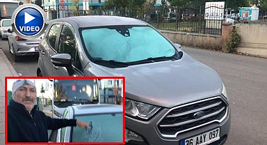 Buz gibi bir sabaha uyandılar Eksi 7 derecede araçların camları dondu