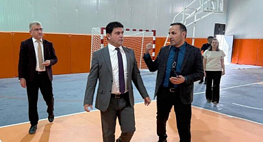 Cumhuriyet İlk ve Ortaokuluna yeni spor salonu