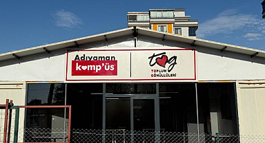 Deprem bölgesinde gençlere yeni kampüs desteği
