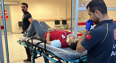 Direksiyon hakimiyetini kaybedince kendini yerde buldu