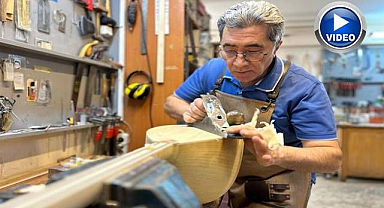 Erzurum’dan Van’a uzanan 47 yıllık bağlama ustalığı