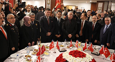 Erzurum’da 103. Yıl Cumhuriyet Bayramı resepsiyonu 