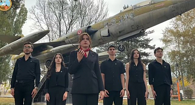 Erzurum’da Cumhuriyet’in rotası gökyüzü oldu