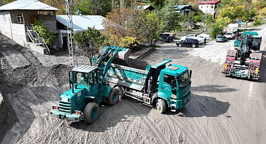 Erzurum'da DSİ'den sel ve rusubat mesaisi