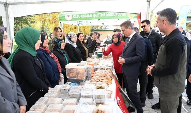 Erzurum'da Gazze için umut çarşısı kuruldu