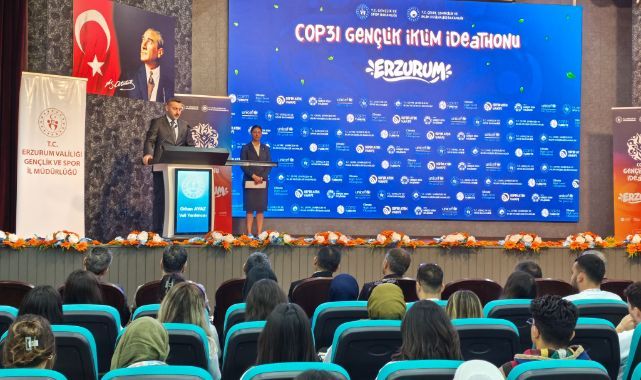 Erzurum'da gençler iklim krizi için fikir üretecek