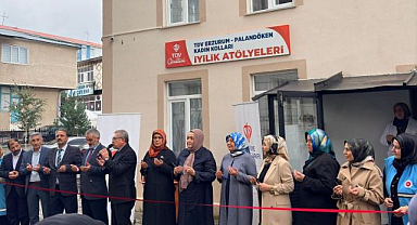 Erzurum’da iyilik atölyeleri dualarla açıldı