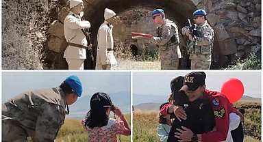 Erzurum’da Jandarmadan çocuklara unutulmaz gün