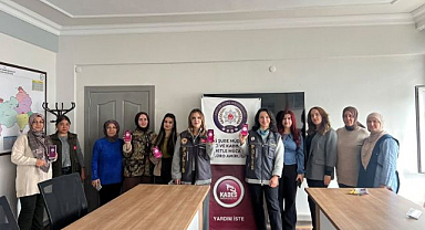 Erzurum’da kadın personele KADES eğitimi 