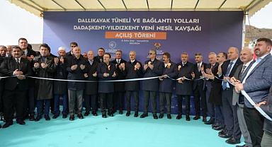 Erzurum'da ulaşımda yeni dönem! Dallıkavak Tüneli hizmete açıldı! 