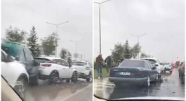 Erzurum’da yağmur kazayı beraberinde getirdi!