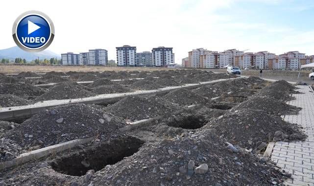 Erzurum'da yine yüzlerce mezar kazılıyor!