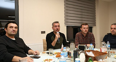 Erzurum OBM'de personele veda yemeği