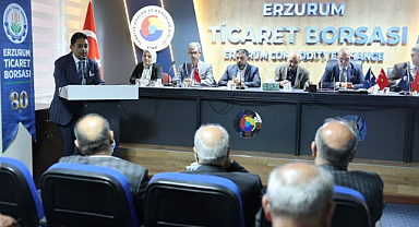 Erzurum Ticaret Borsası'nda yeni dönemin meclis divanı belli oldu