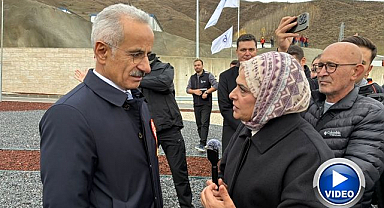 Erzurum'un ulaşımda tartışılan konularını Bakan Uraloğlu Sevda Güneş'e açıkladı
