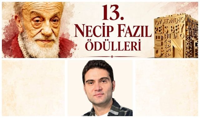 Erzurumlu yazar Onur Bayrak'a Necip Fazıl Ödülü