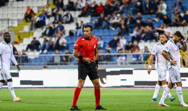 Erzurumspor maçının hakemi belli oldu!