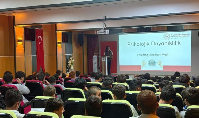 Gençlere psikolojik dayanıklılık eğitimi verildi