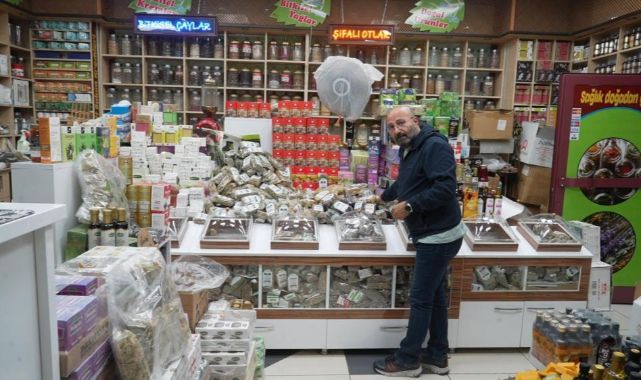 Havalar soğudu, aktarlarda yoğunluk arttı