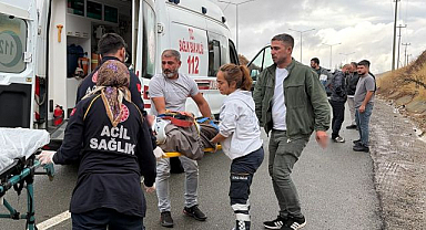 İnsanlık ölmüş dedirten manzara! Önce çarptı sonra kaçtı