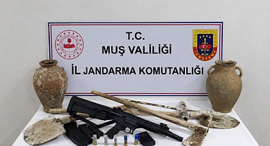 Kaçak kazı operasyonu! Şüpheliler gözaltında