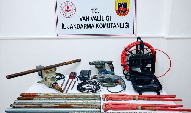 Kaçak kazıya suçüstü!