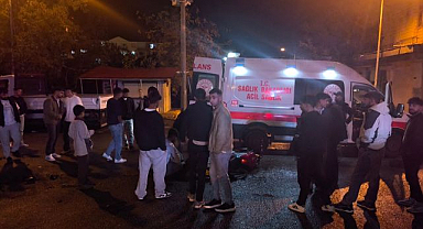  Kamyonetle çarpışan motosikletin sürücüsü yaralandı