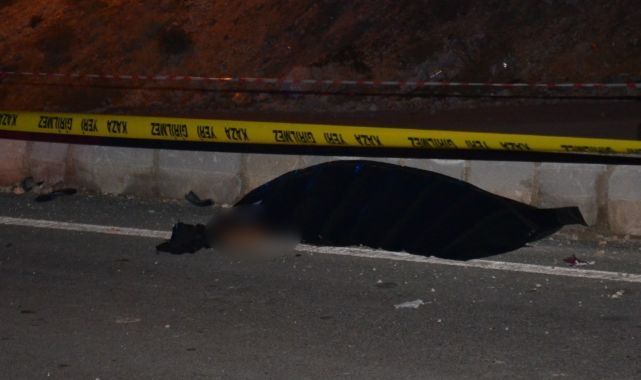 Karşıya geçmek isterken canından oldu