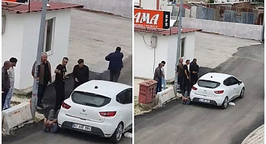 Karşıya geçmek isterken otomobil çarptı!