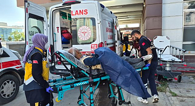 Otomobilin çarptığı yaya yaralandı