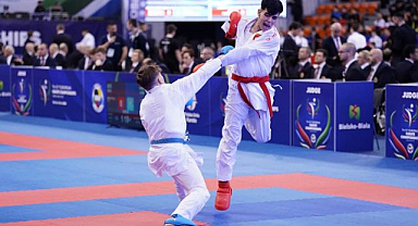 Milli karateci Öğüş dünya ikincisi oldu   