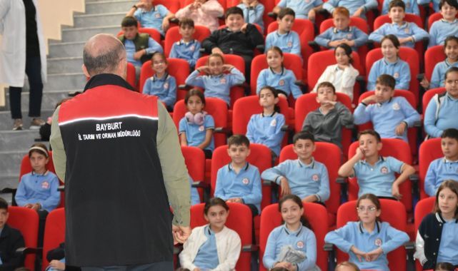 Minik öğrencilere gıda israfı eğitimi
