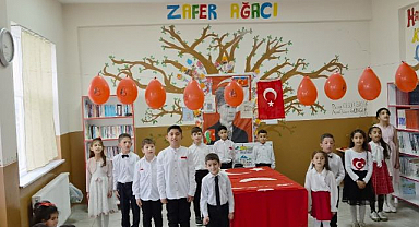 Minik yüreklerden Cumhuriyet’e anlamlı armağan