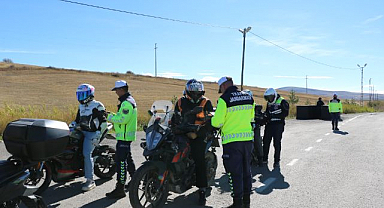 Motosikletlere sıkı trafik denetimi