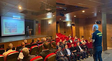 Muhtarlara uyuşturucuyla mücadele eğitimi