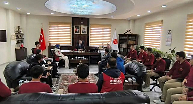 Öğrencilerden Müftü Çapçı’ya anlamlı ziyaret