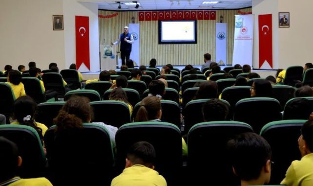 Öğrencilere iklim değişikliği eğitimi verildi