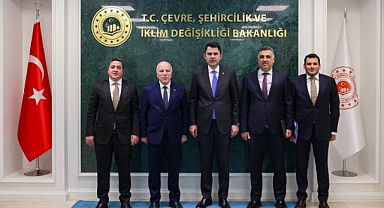Sekmen’den Bakan Kurum’a Erzurum projeleri için ziyaret