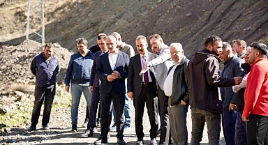Selden etkilenen köylerde çalışmalar incelendi