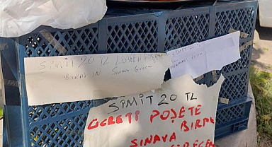 Simit tezgahına not bırakıp KPSS’ye girdi