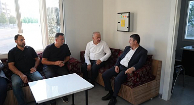 Taksici esnafının ilk kalıcı durağı hizmete açıldı