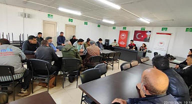 Tarım ekipleri üreticinin sorunlarını sahada dinliyor