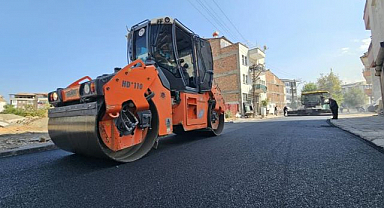 TOKİ yollarında asfalt çalışması tamamlandı